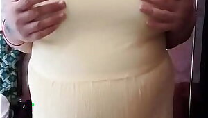 Pregnant wife mastrubate in front of cam